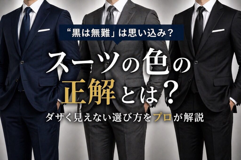 スーツの色選び