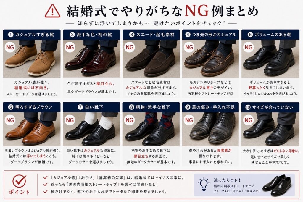 結婚式向け革靴比較