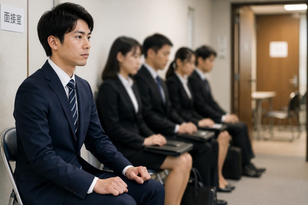 スーツ　面接　イメージ
