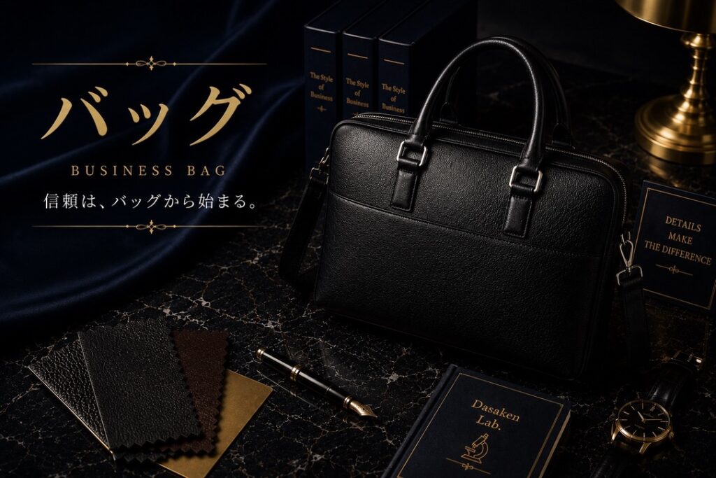 【画像：ビジネスバッグイメージ】セールで買うべき　ビジネスアイテム2