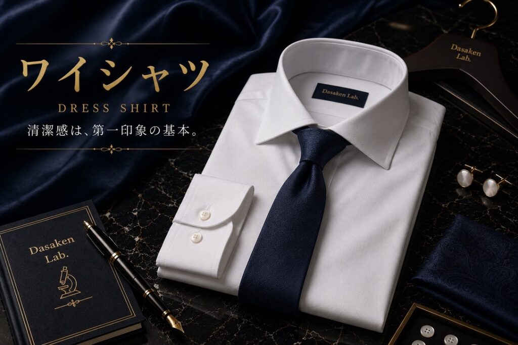 【画像：ワイシャツイメージ】セールで買うべき　ビジネスアイテム3