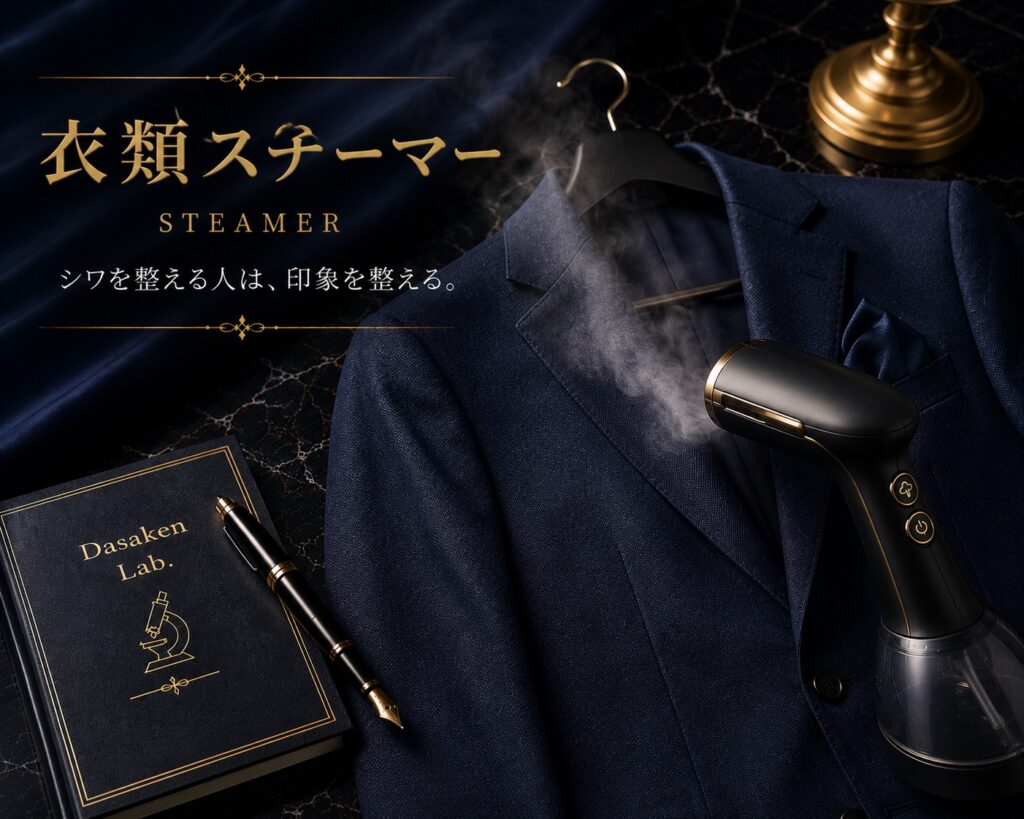 【画像：衣類スチーマーイメージ】セールで買うべき　ビジネスアイテム7
